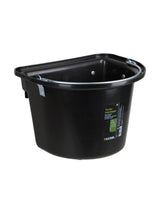 KERBL ŻŁÓB NA PASZĘ DLA KONIA Z ZAWIESIEM I PAŁĄKIEM 12 L CZARNY - KERBL Equishop
