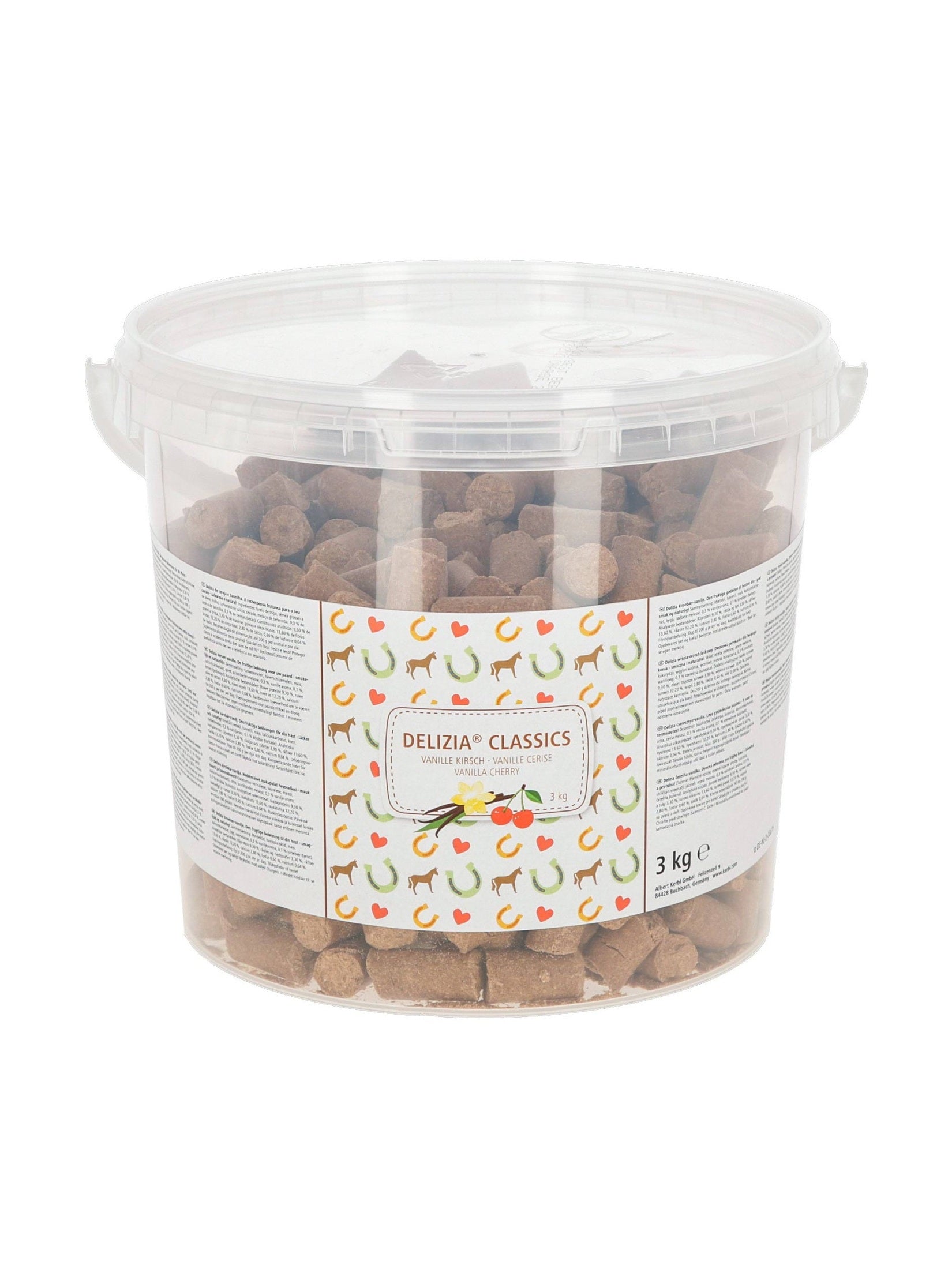KERBL TREATS FOR HORSES DELIZIA CLASSIC VANILLA CHERRY 3 KG