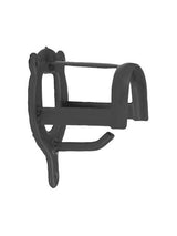 KERBL EQUESTRIAN BRIDLE HANGER METAL BLACK