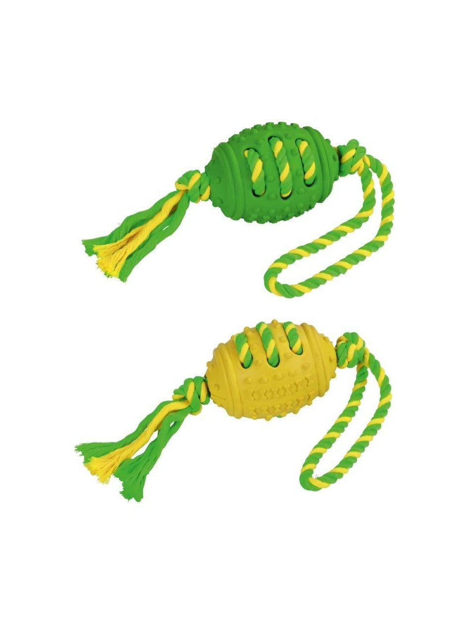 KERBL DOG TOY BALL ON A ROPE
