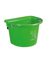 KERBL ŻŁÓB NA PASZĘ DLA KONIA Z ZAWIESIEM I PAŁĄKIEM 12 L JASNOZIELONY