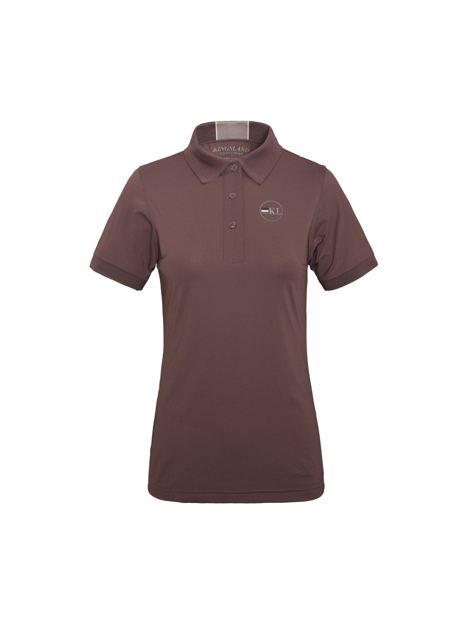 KINGSLAND BRINLEE TECH PIQUE KOSZULKA POLO JEŹDZIECKA DAMSKA - Kingsland Equishop