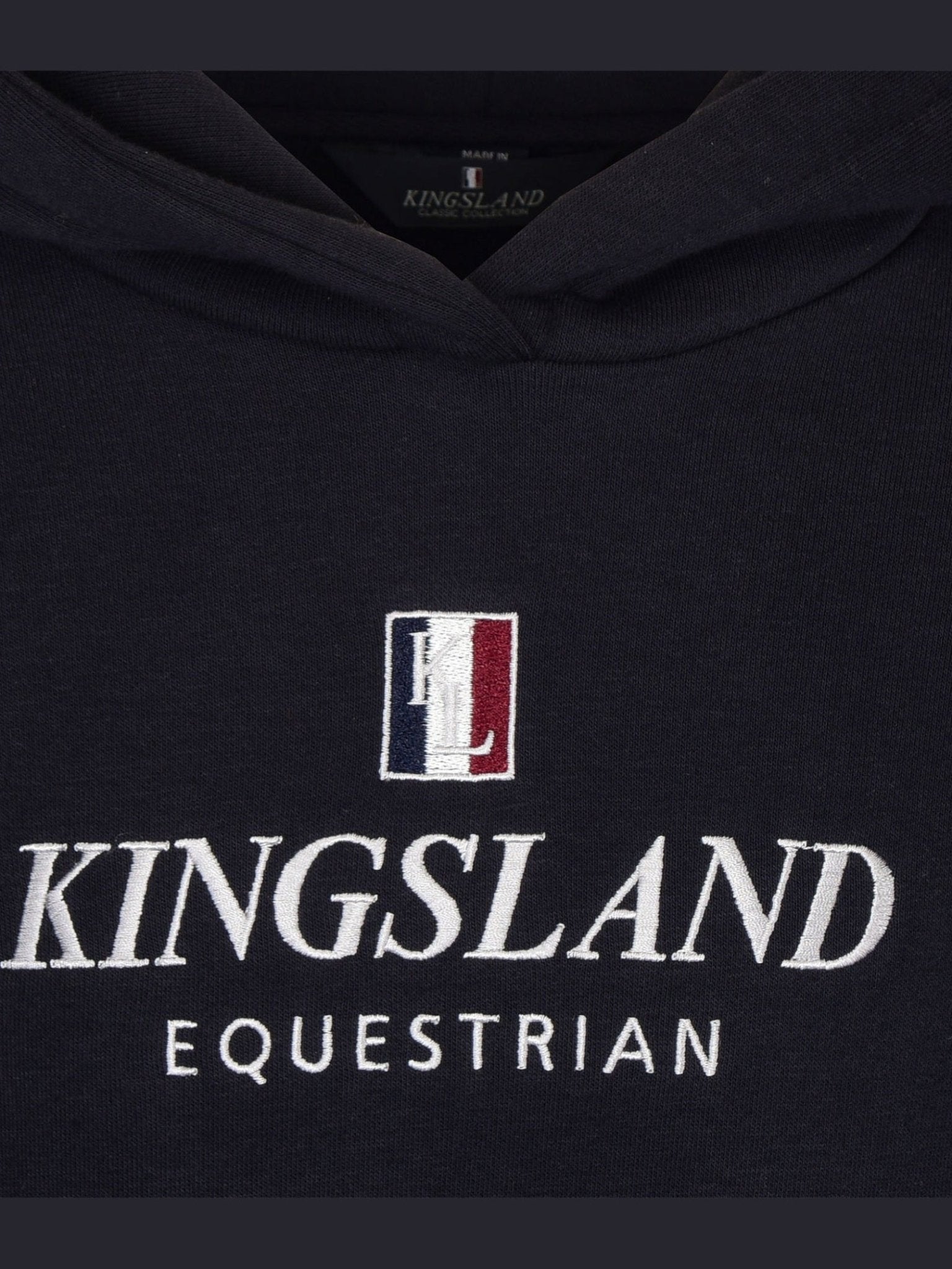 KINGSLAND CLASSIC BLUZA JEŹDZIECKA Z KAPTUREM UNISEX - Kingsland Equishop