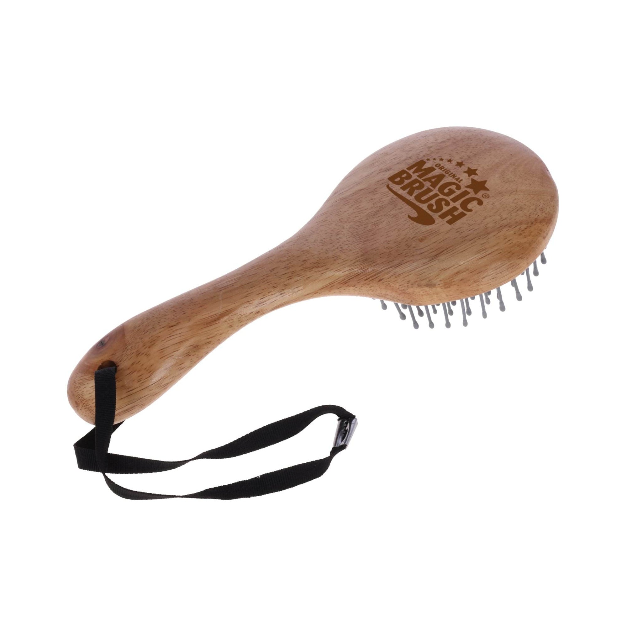 MAGIC BRUSH DREWNIANA SZCZOTKA DO GRZYWY I OGONA DLA KONIA 22 CM