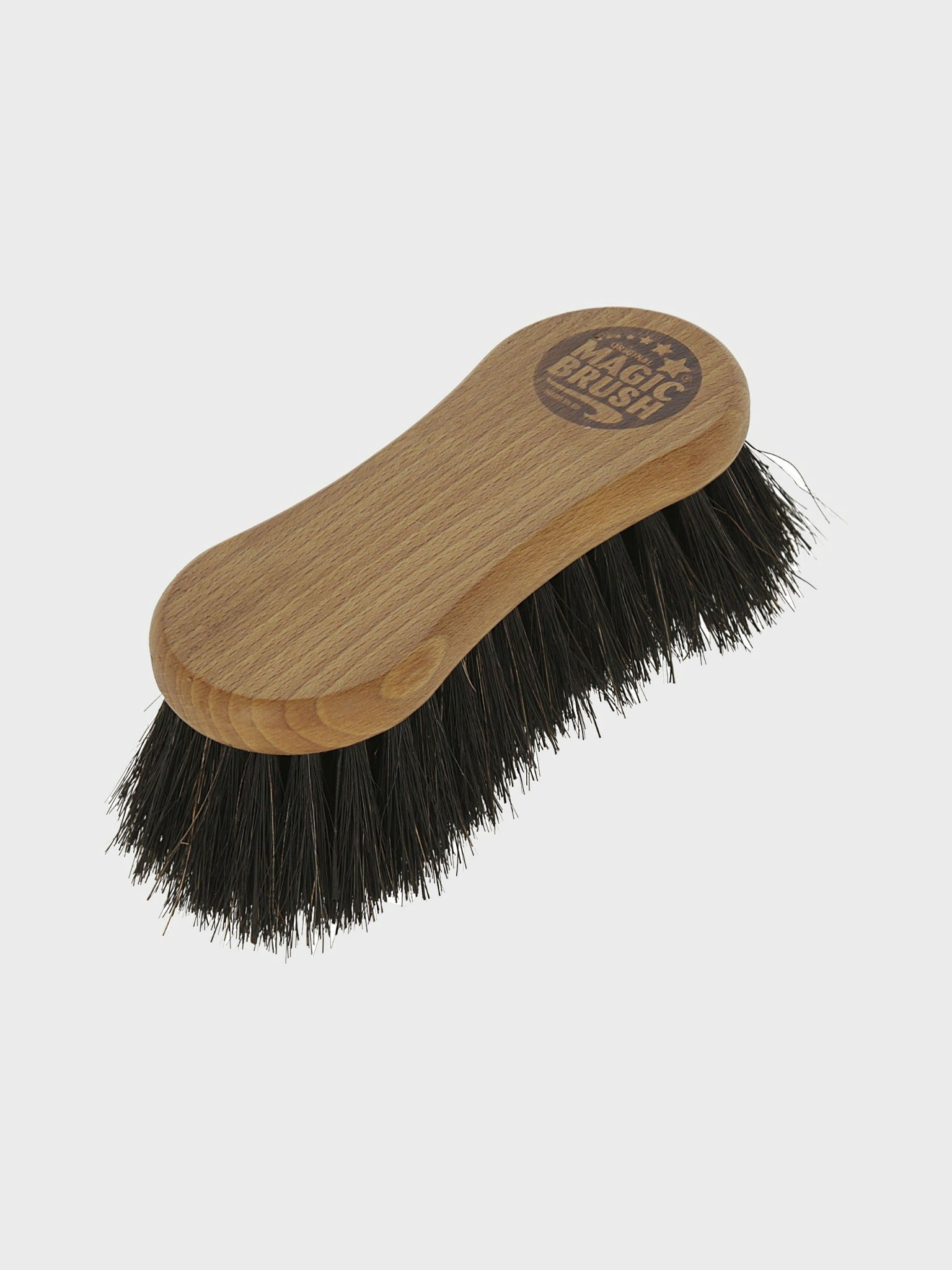 MAGIC BRUSH GRUBA SZCZOTKA DO CZYSZCZENIA SIERŚCI KONIA DREWNIANIA - Magic Brush Equishop
