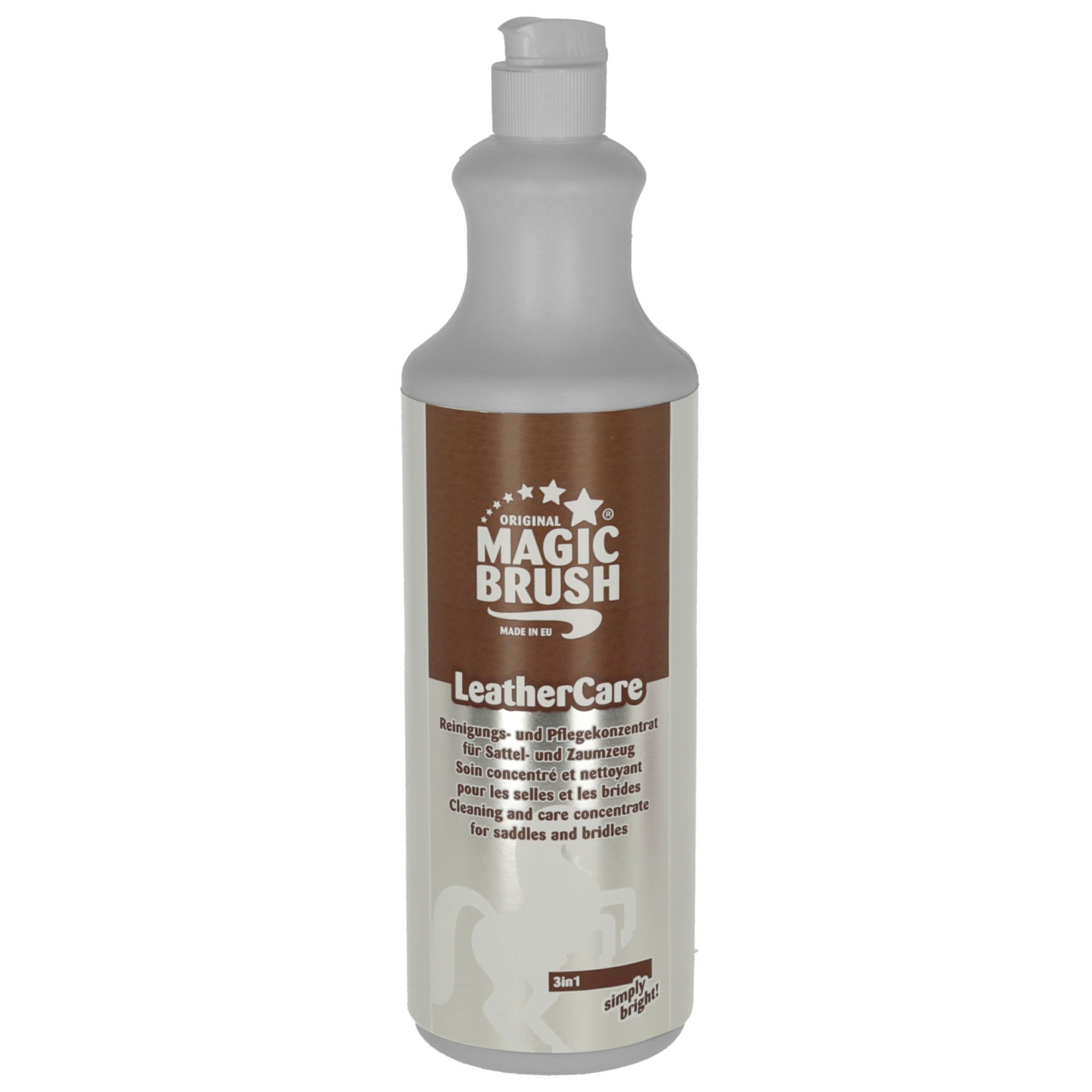 MAGIC BRUSH LEATHER CARE KONCENTRAT CZYSZCZĄCY DO SKÓR 3W1 - Magic Brush Equishop