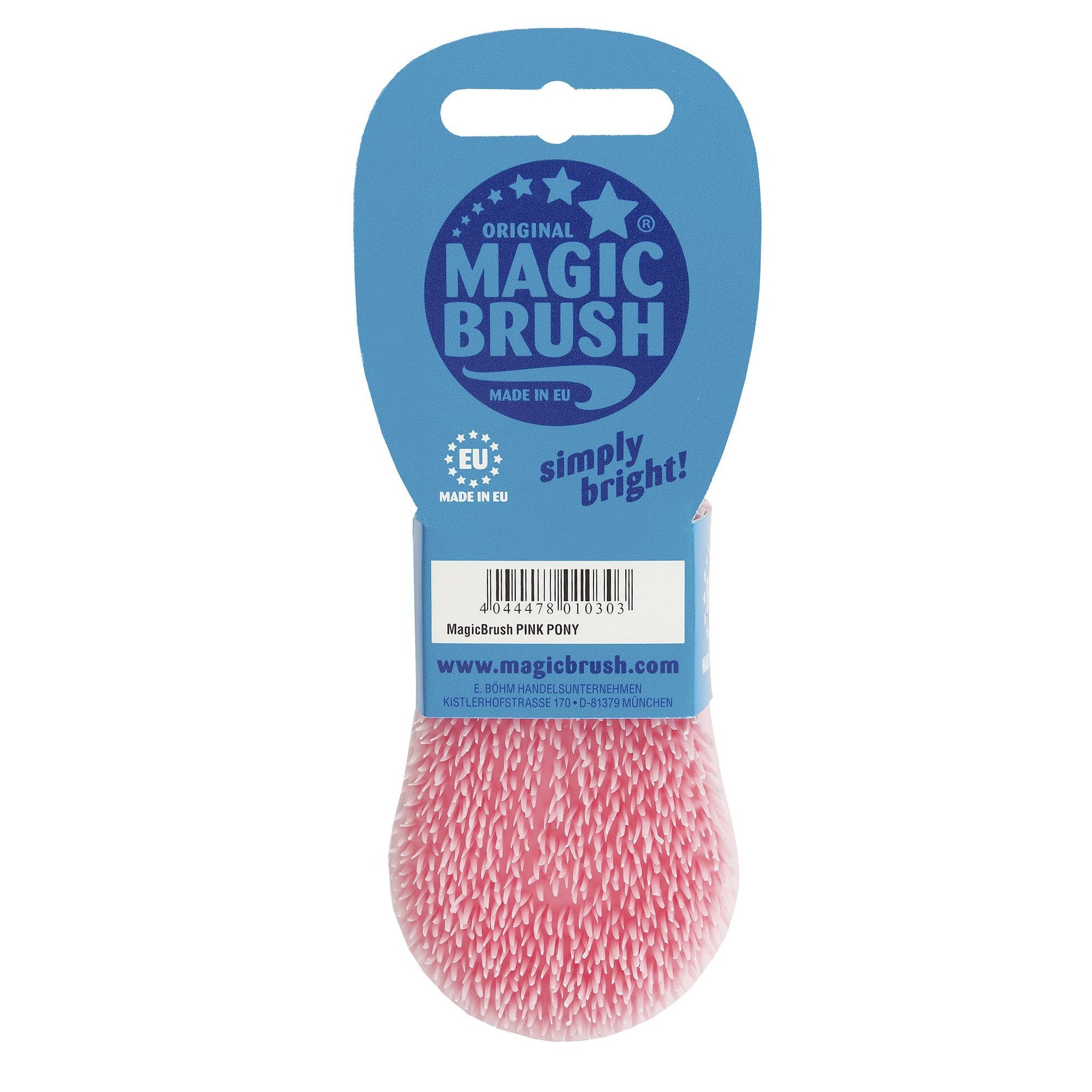 MAGIC BRUSH PINK PONY SZCZOTKA DO CZYSZCZENIA KONIA - Magic Brush Equishop