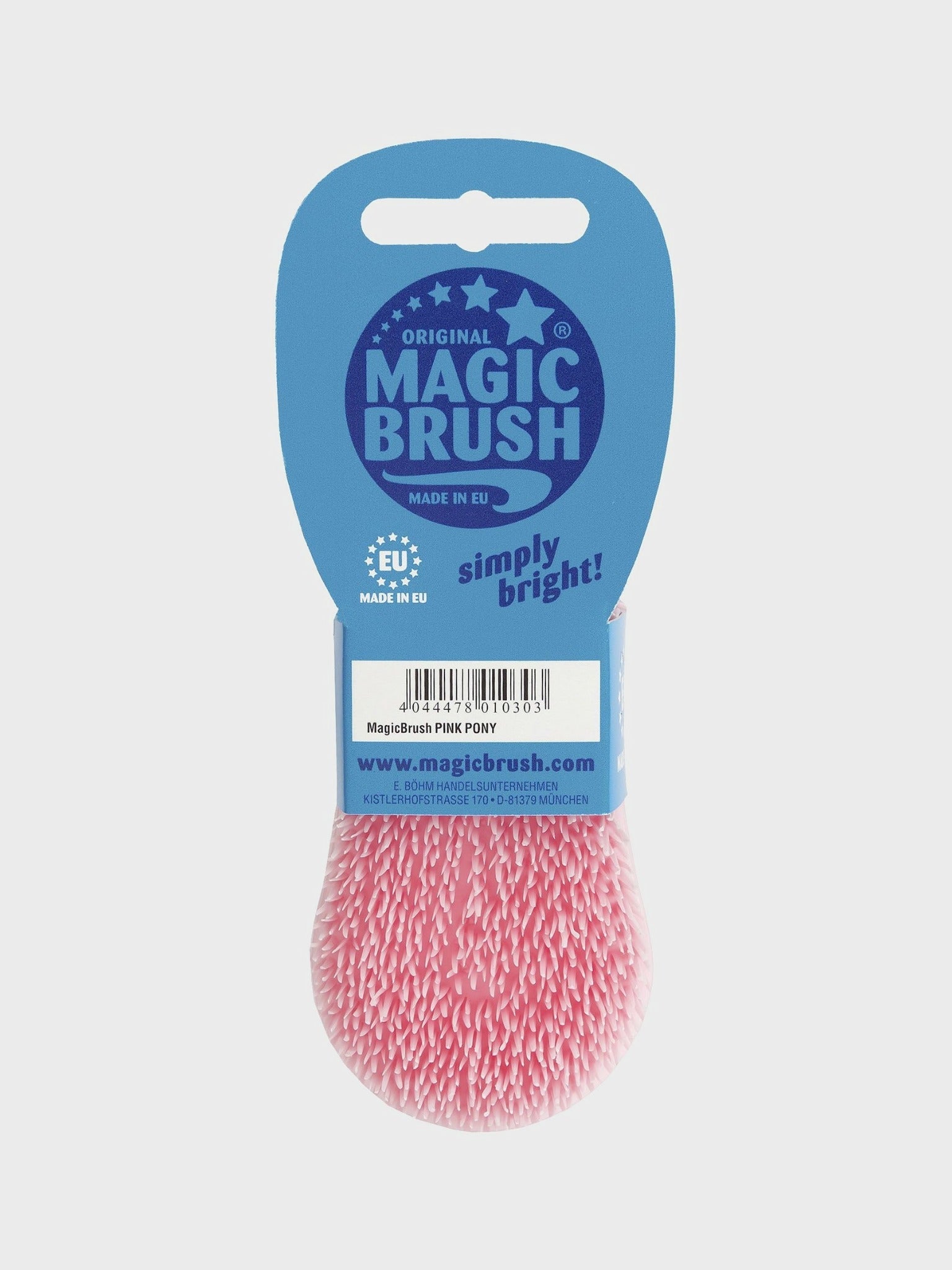 MAGIC BRUSH PINK PONY SZCZOTKA DO CZYSZCZENIA KONIA - Magic Brush Equishop