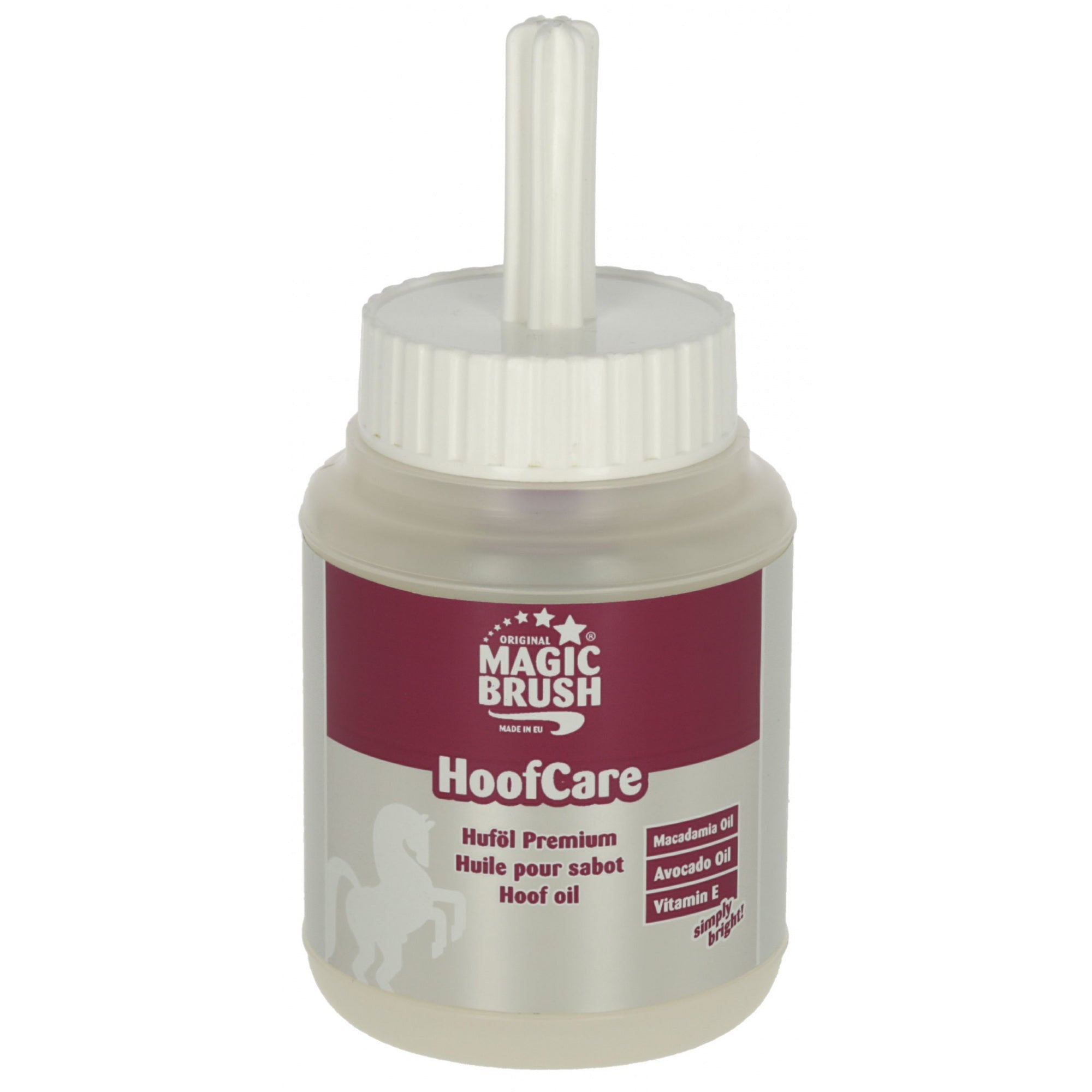 MAGIC BRUSH PREMIUM OLEJ DO KOPYT DLA KONIA 425 ML - Magic Brush Equishop