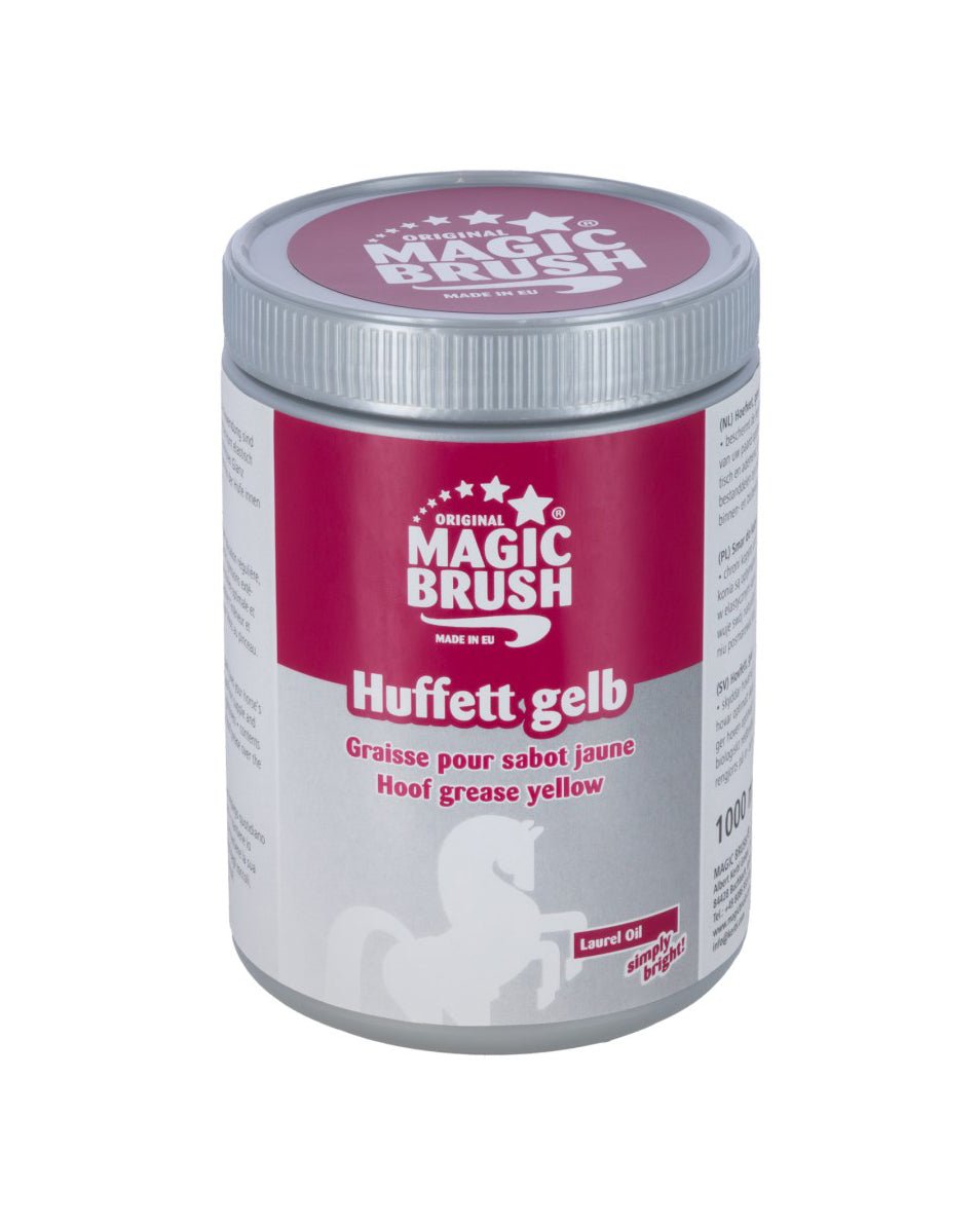 MAGIC BRUSH SMAR DO KOPYT DLA KONIA HOOF CARE ŻÓŁTY 1000 ML - Magic Brush Equishop