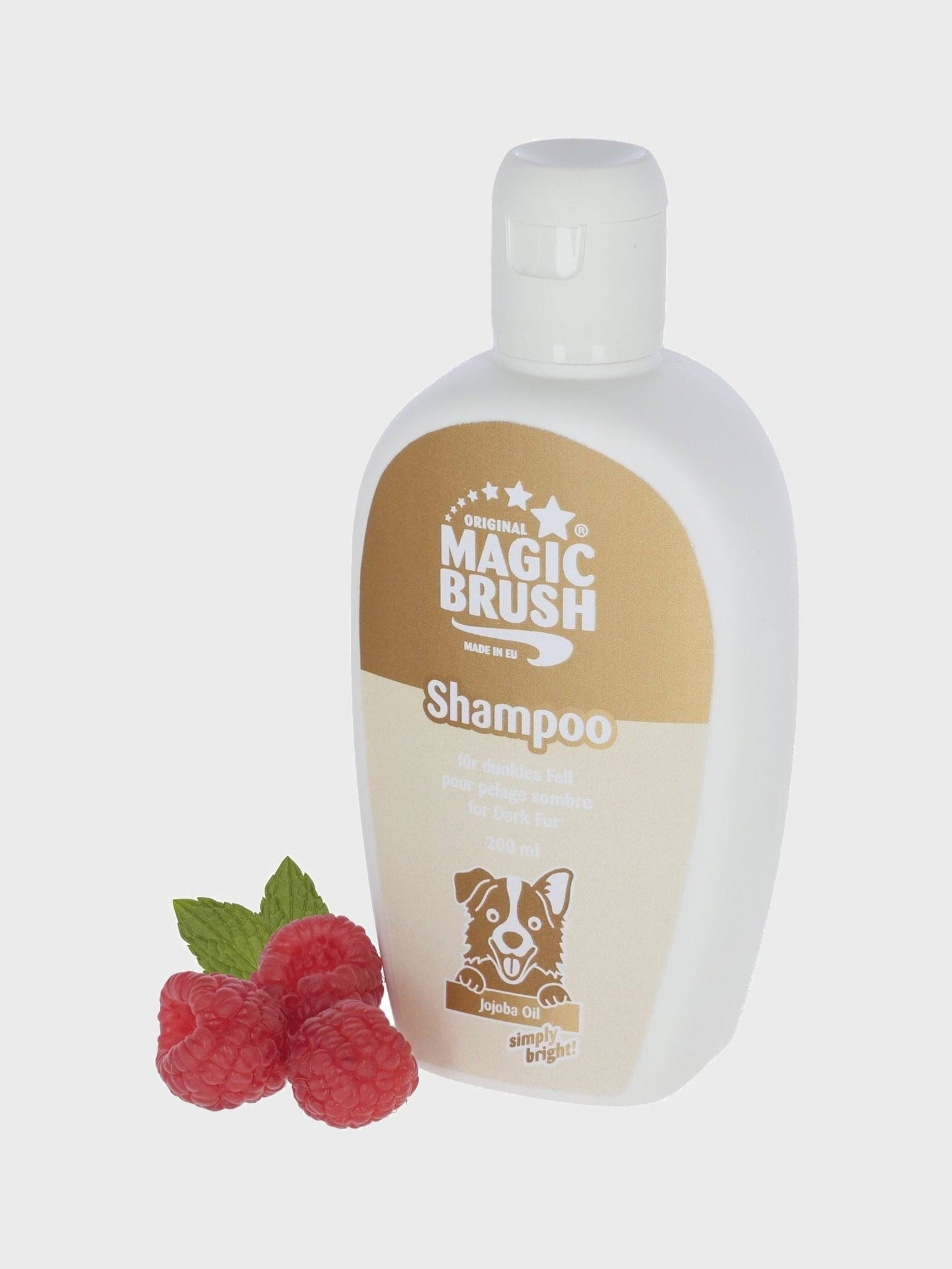 MAGIC BRUSH SZAMPON DLA PSA DO CIEMNEJ SIERŚCI MALINOWY 200 ML - Magic Brush Equishop