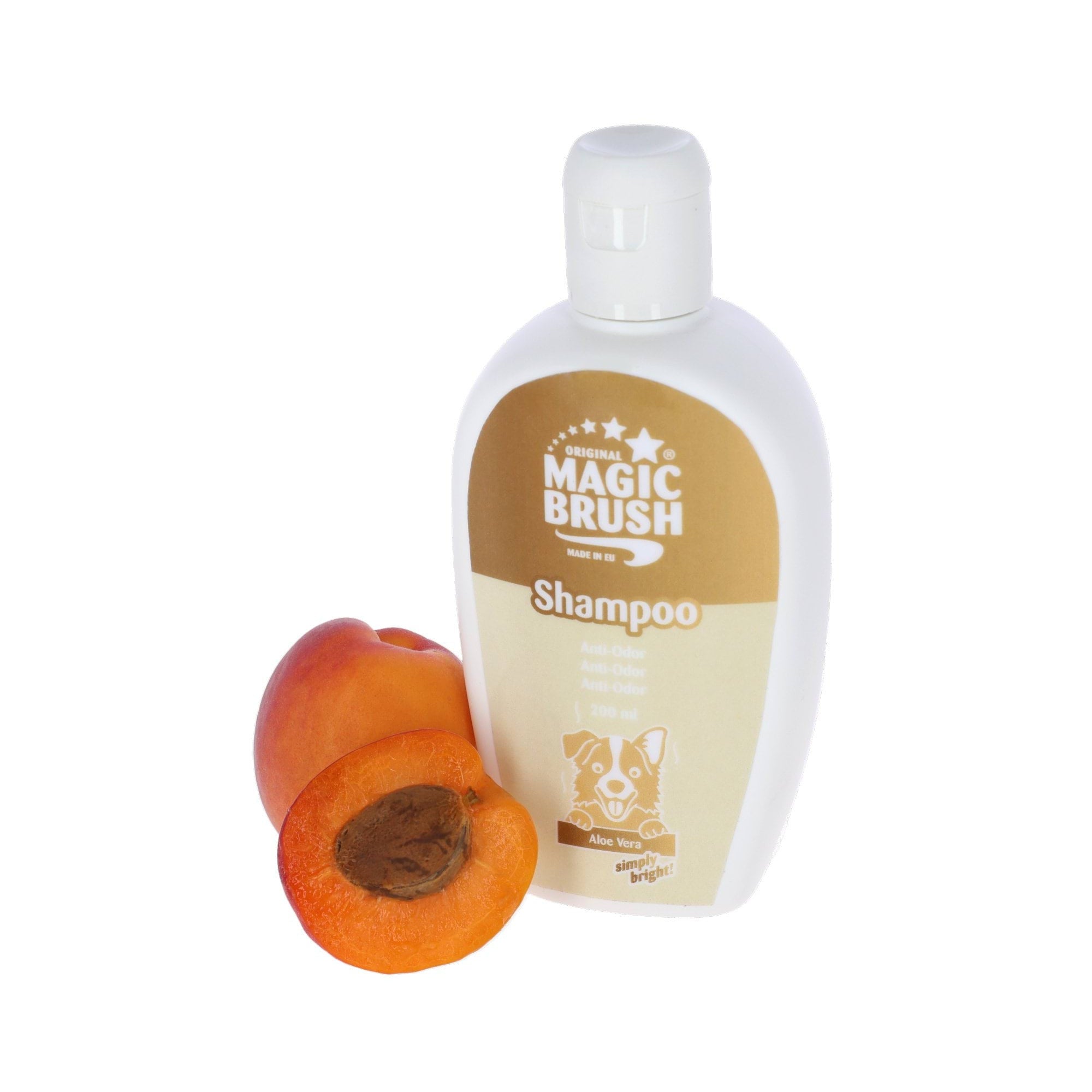 MAGIC BRUSH SZAMPON DLA PSA ANTI-ODOR MORELOWY 200 ML