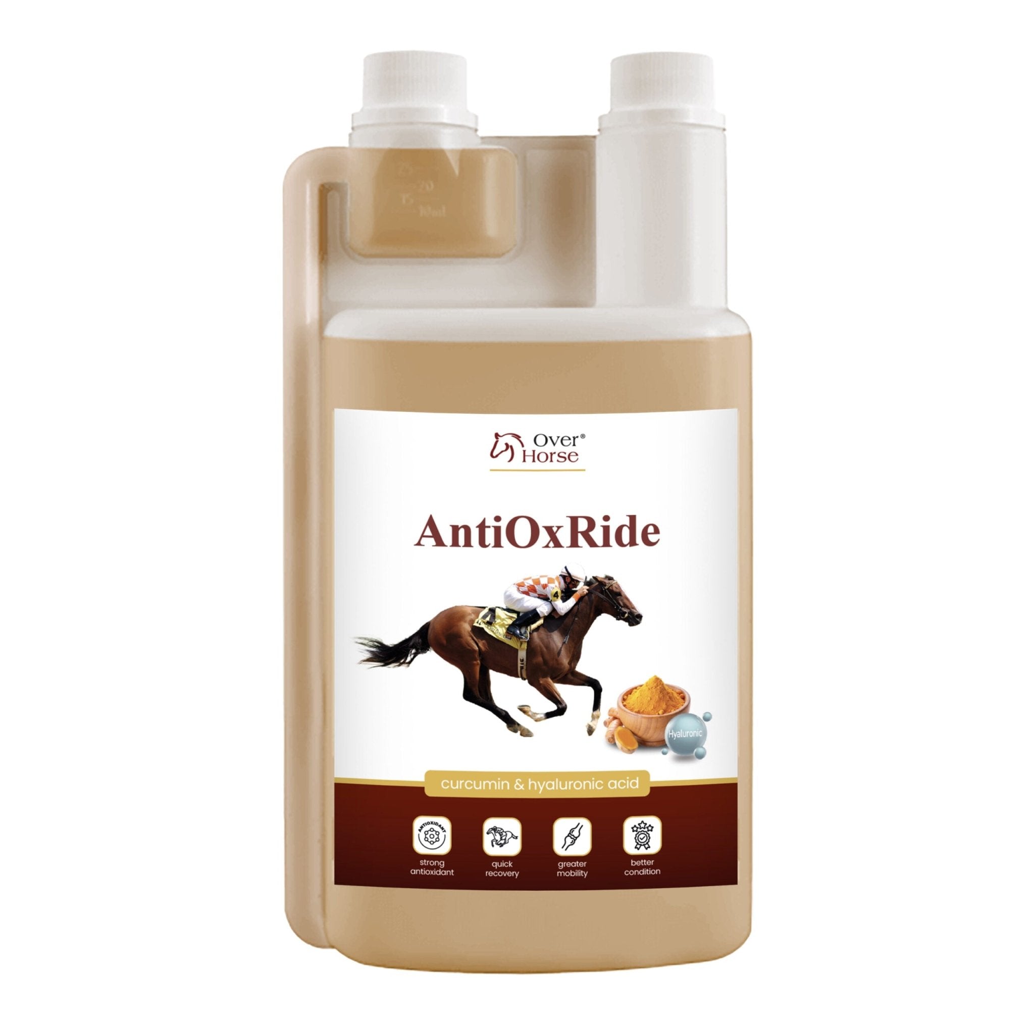 OVER HORSE ANTIOXRIDE SUPLEMENT NA STAWY I MIĘŚNIE 1L - OVER HORSE Equishop