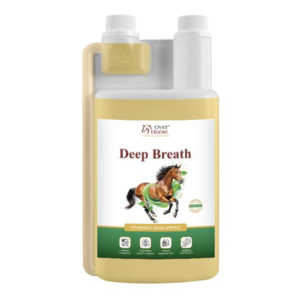 OVER HORSE DEEP BREATH PŁYN DLA KONI DO INHALACJI 1L - OVER HORSE Equishop