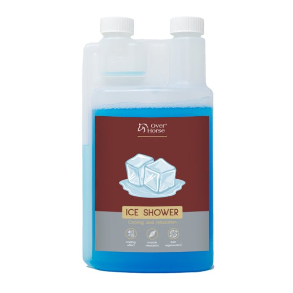 OVER HORSE ICE SHOWER KONCENTRAT CHŁODZĄCY DLA KONIA 1L - Over Horse Equishop