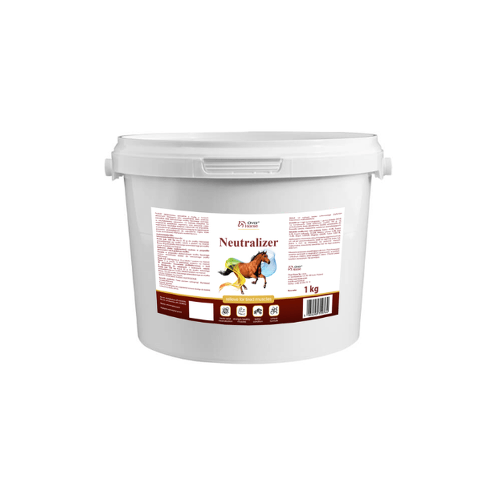 OVER HORSE NEUTRALIZER PREPARAT ODKWASZAJĄCY MIĘŚNIE KONIA 1KG - Over Horse Equishop