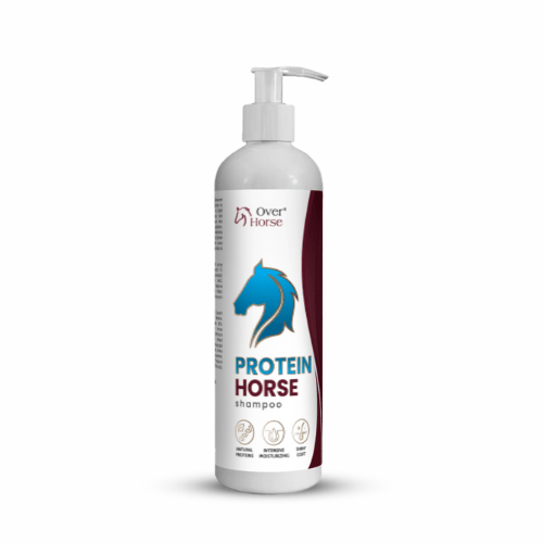 OVER HORSE SZAMPON REGENERACYJNY PROTEIN HORSE SHAMPOO 400ML - Over Horse Equishop