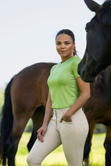 PIKEUR CANDELA SD BIAŁE BRYCZESY JEŹDZIECKIE Z PEŁNYM LEJEM DAMSKIE THE CORE