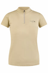 PIKEUR KNIT SHIRT WOMEN'S ATHLEISURE RIDING SHIRT WITH ZIPPER