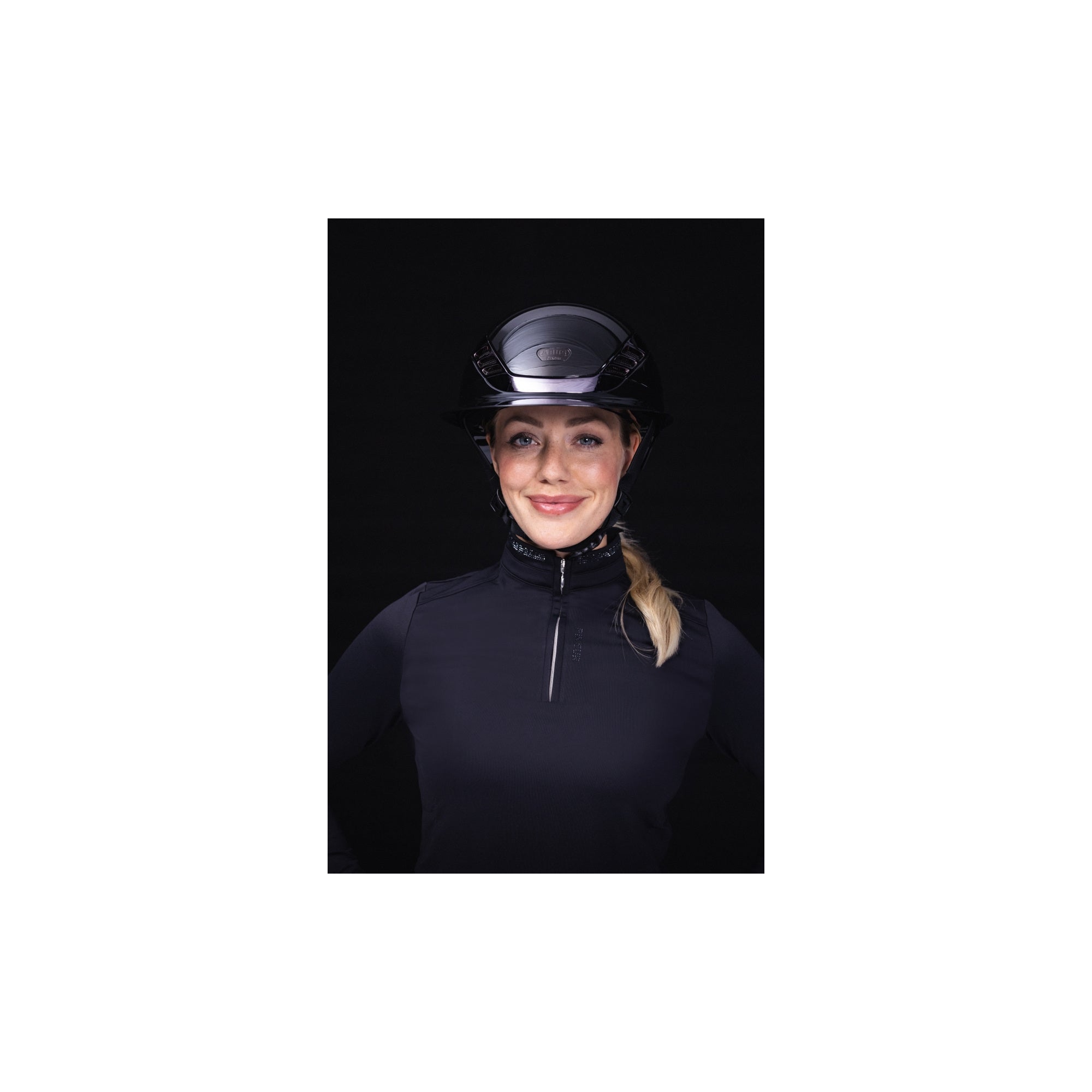 ABUS PIKEUR KASK JEŹDZIECKI AIRLUXE CHROME L.V. - Pikeur Equishop