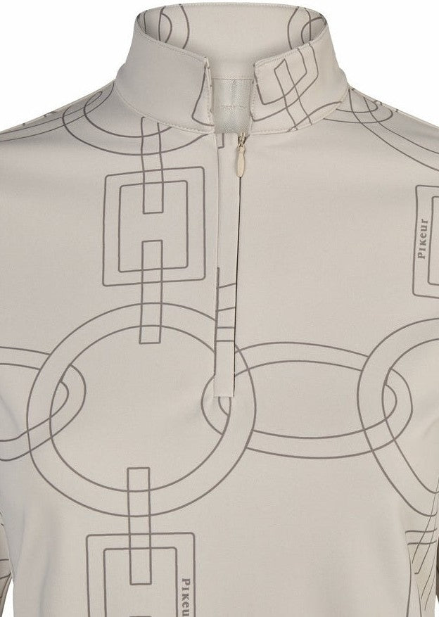 PIKEUR FUNKCYJNA KOSZULKA TRENINGOWA Z ZAMKIEM DAMSKA SELECTION