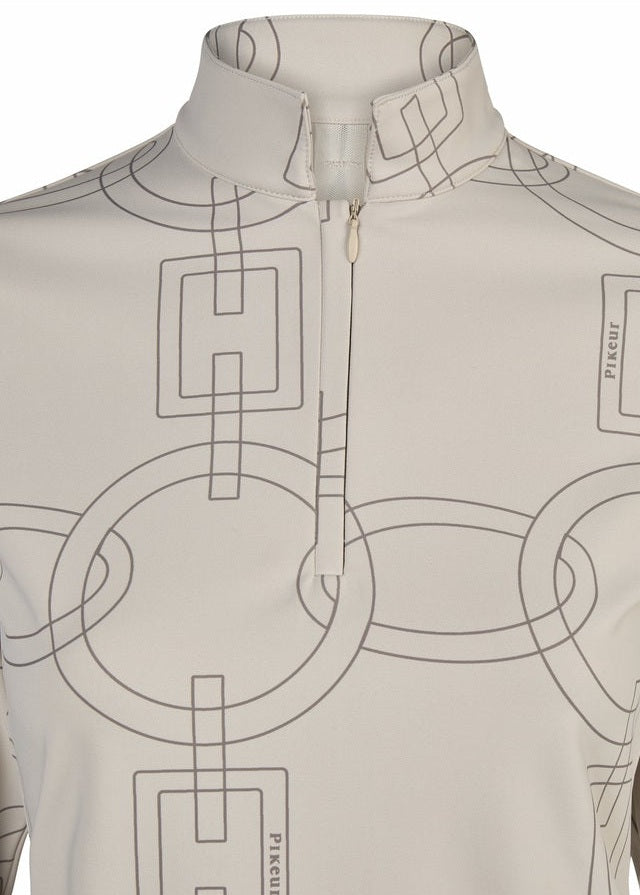 PIKEUR FUNKCYJNA KOSZULKA TRENINGOWA Z ZAMKIEM DAMSKA SELECTION