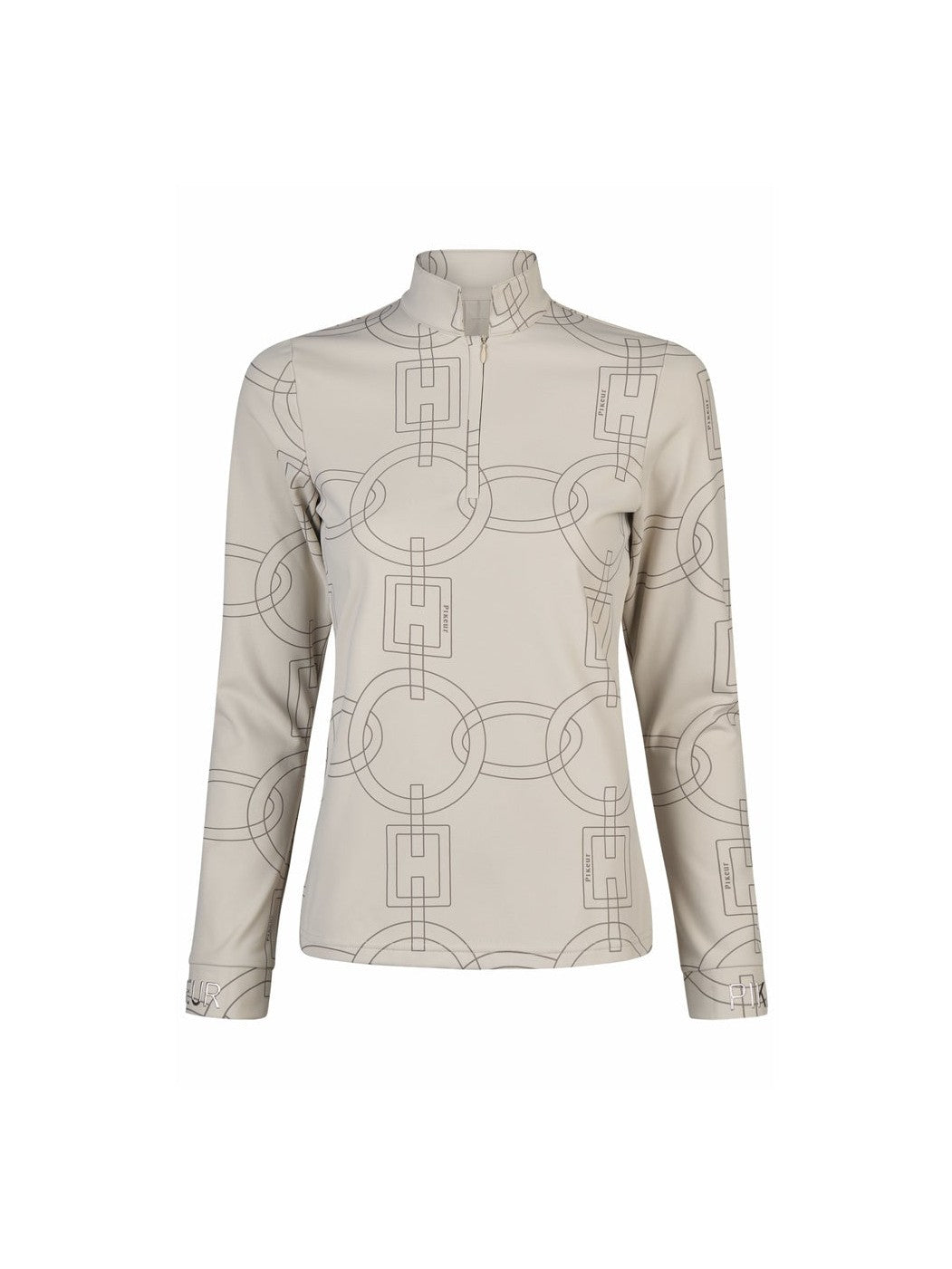 PIKEUR FUNKCYJNA KOSZULKA TRENINGOWA Z ZAMKIEM DAMSKA SELECTION