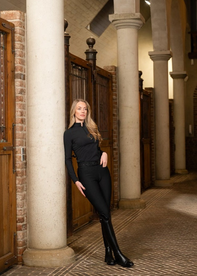 PIKEUR FUNKCYJNA KOSZULKA TRENINGOWA Z ZAMKIEM DAMSKA SELECTION