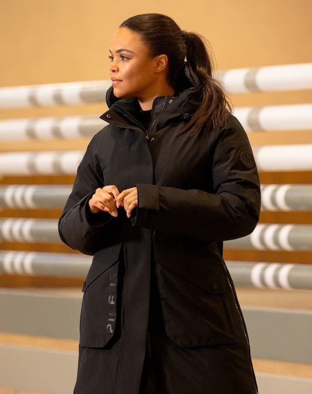 PIKEUR JEŹDZIECKI PŁASZCZ PRZECIWDESZCZOWY DAMSKI ATHLEISURE