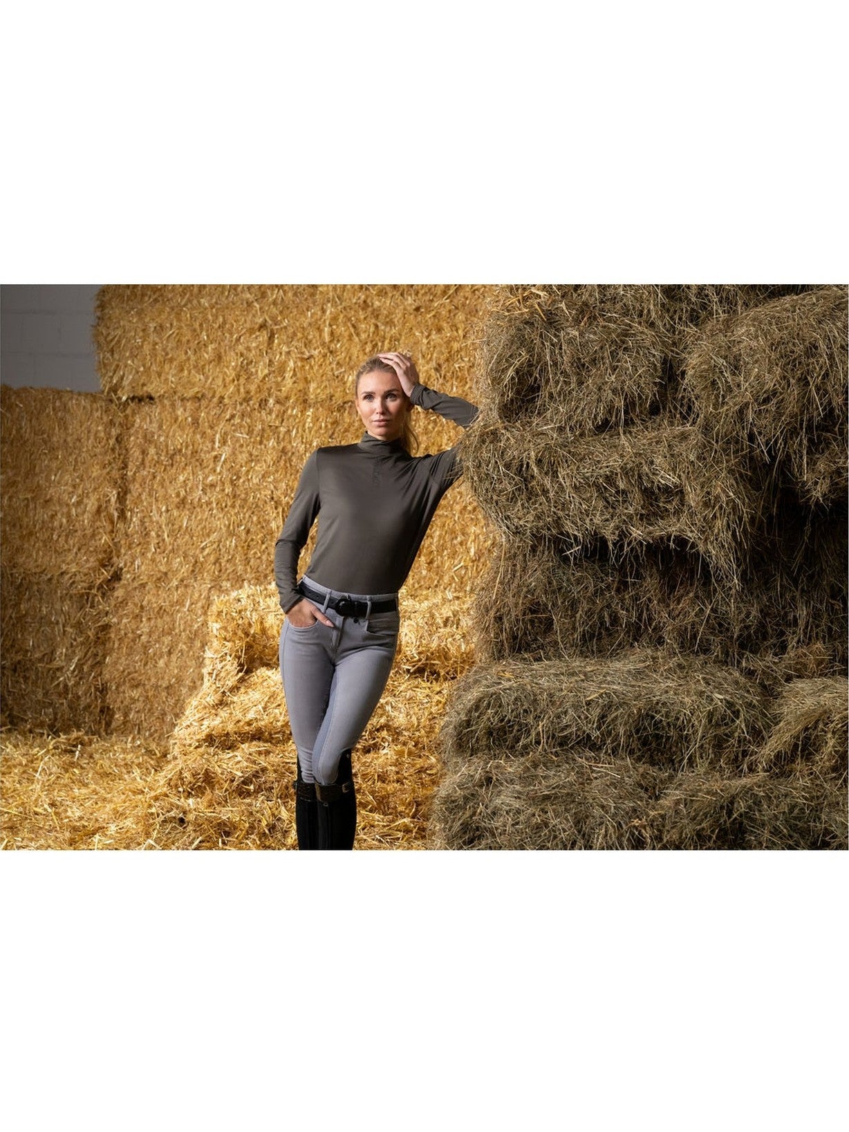 PIKEUR KOSZULKA JEŹDZIECKA Z KRYSZTAŁKAMI DAMSKA SPORTS