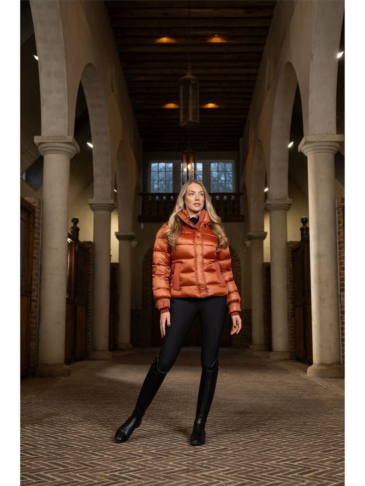 PIKEUR LINNETT TIGHT SD OCIEPLANE LEGGINSY JEŹDZIECKIE Z PEŁNYM LEJEM SELECTION