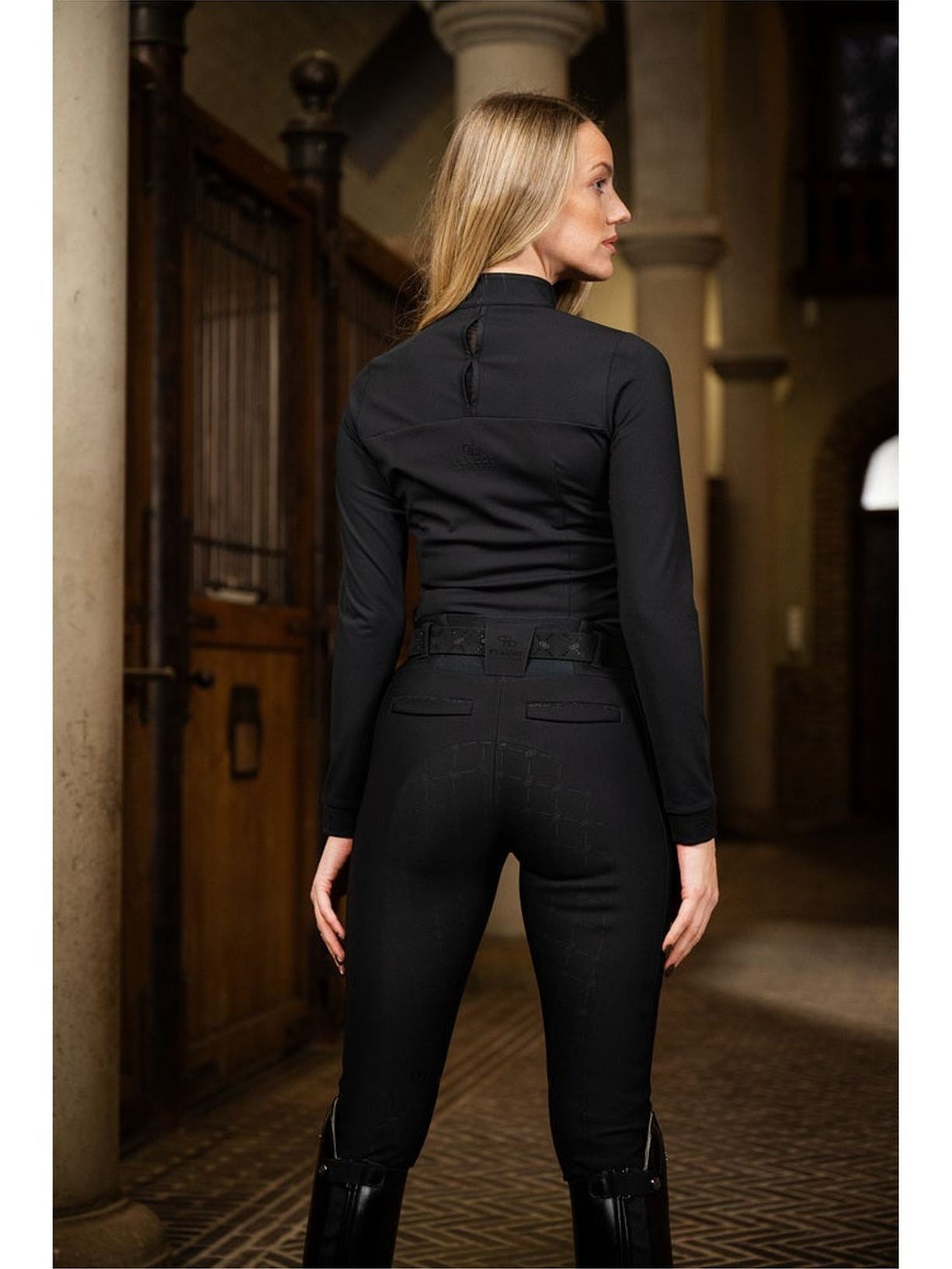 PIKEUR LINNETT TIGHT SD OCIEPLANE LEGGINSY JEŹDZIECKIE Z PEŁNYM LEJEM SELECTION