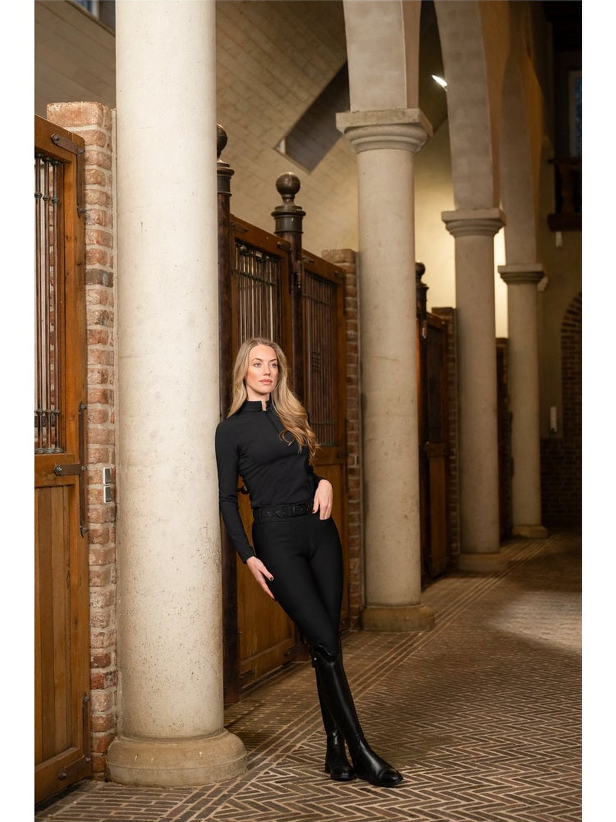 PIKEUR LINNETT TIGHT SD OCIEPLANE LEGGINSY JEŹDZIECKIE Z PEŁNYM LEJEM SELECTION