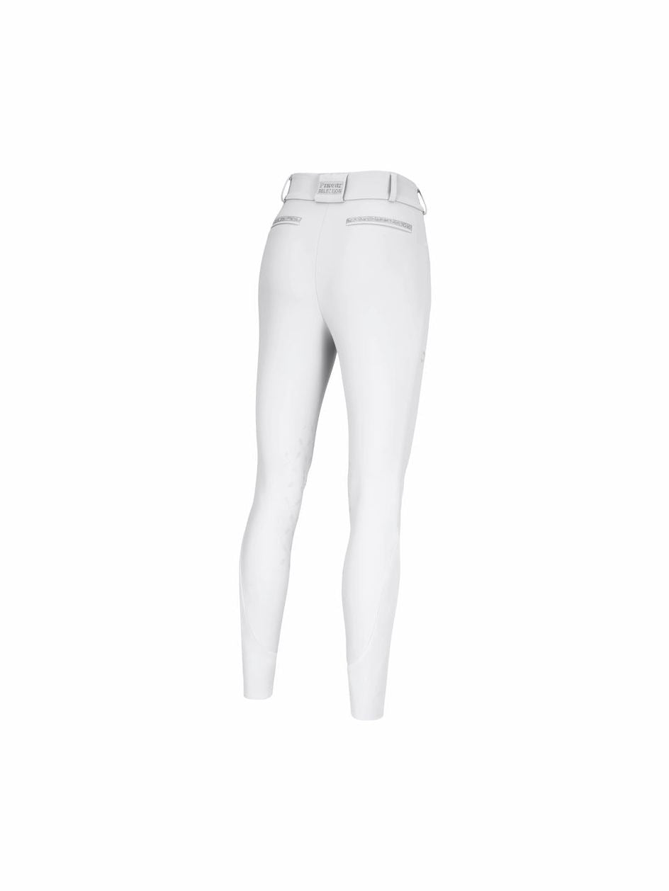 PIKEUR CEELINA SD KN SS26 BIAŁE BRYCZESY JEŹDZIECKIE DAMSKIE SELECTION - Pikeur Equishop
