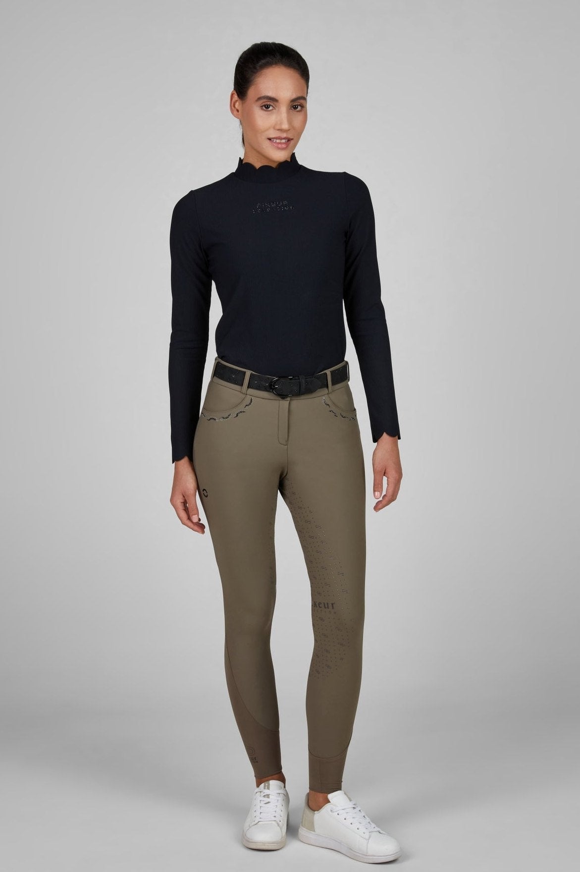 PIKEUR CEELINA SD OCIEPLANE BRYCZESY Z WYSOKIM STANEM DAMSKIE SELECTION - Pikeur Equishop