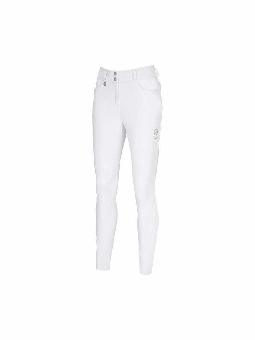 PIKEUR CEELINA SD SS26 BIAŁE BRYCZESY JEŹDZIECKIE DAMSKIE SELECTION - Pikeur Equishop