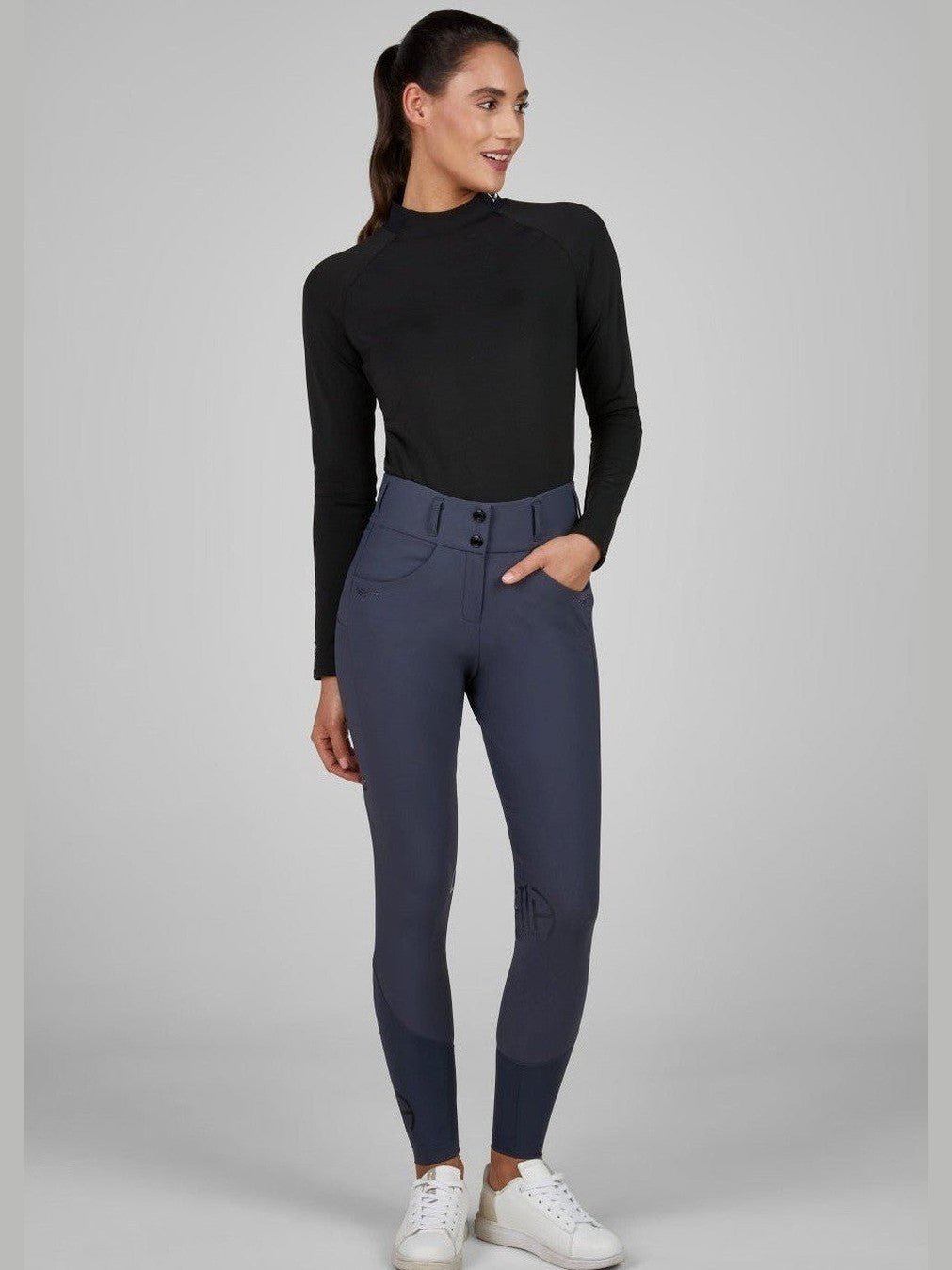 PIKEUR ELIN SD BRYCZESY JEŹDZIECKIE Z PEŁNYM LEJEM DAMSKIE ATHLEISURE - Pikeur Equishop