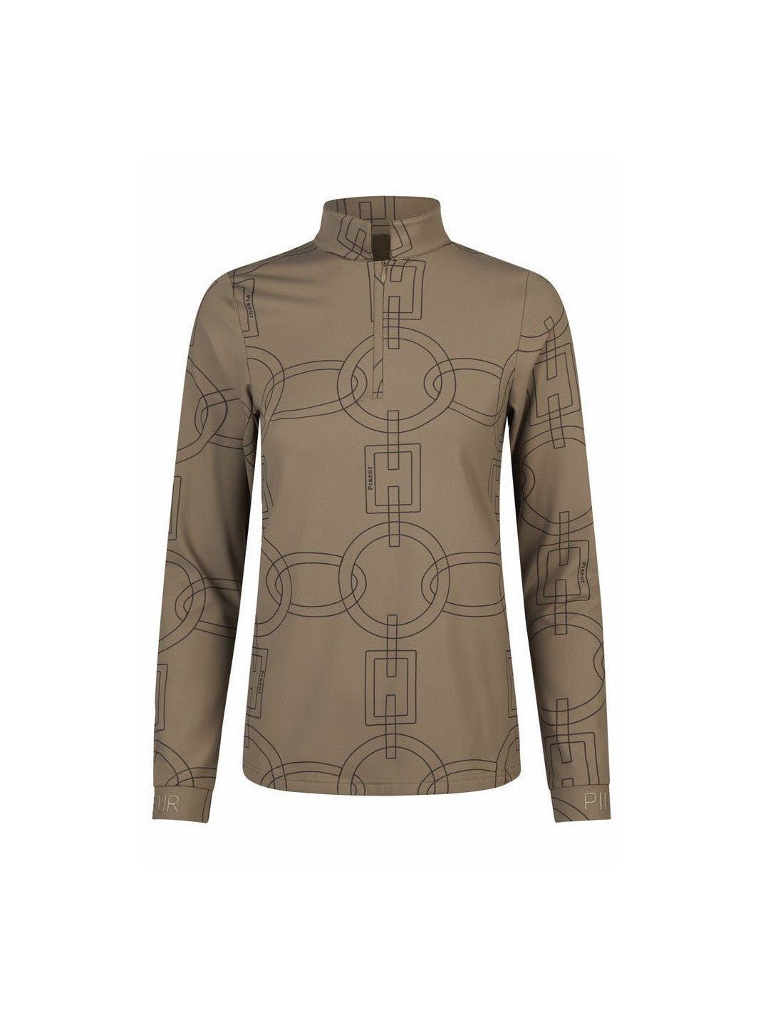 PIKEUR FUNKCYJNA KOSZULKA TRENINGOWA Z ZAMKIEM DAMSKA SELECTION - Pikeur Equishop