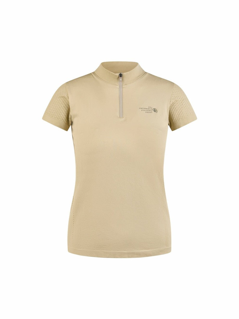 PIKEUR KNIT SHIRT KOSZULKA JEŹDZIECKA Z ZAMKIEM DAMSKA ATHLEISURE - Pikeur Equishop