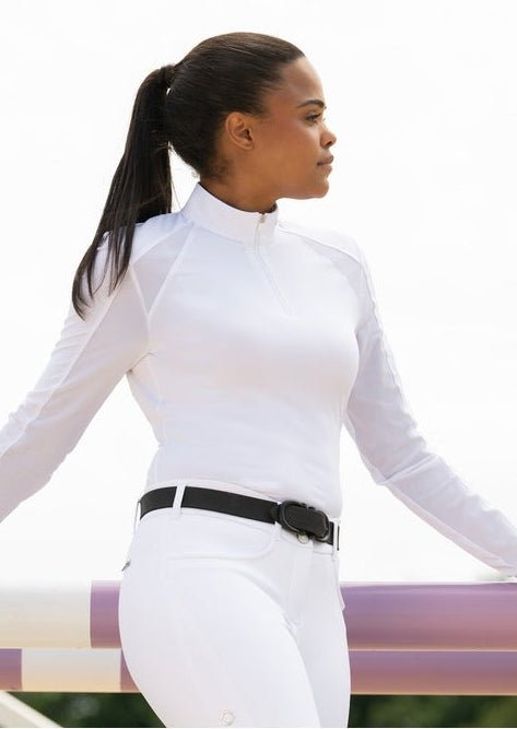 PIKEUR SIATKOWY LONGSLEEVE DO JAZDY KONNEJ DAMSKI SPORTS - Pikeur Equishop