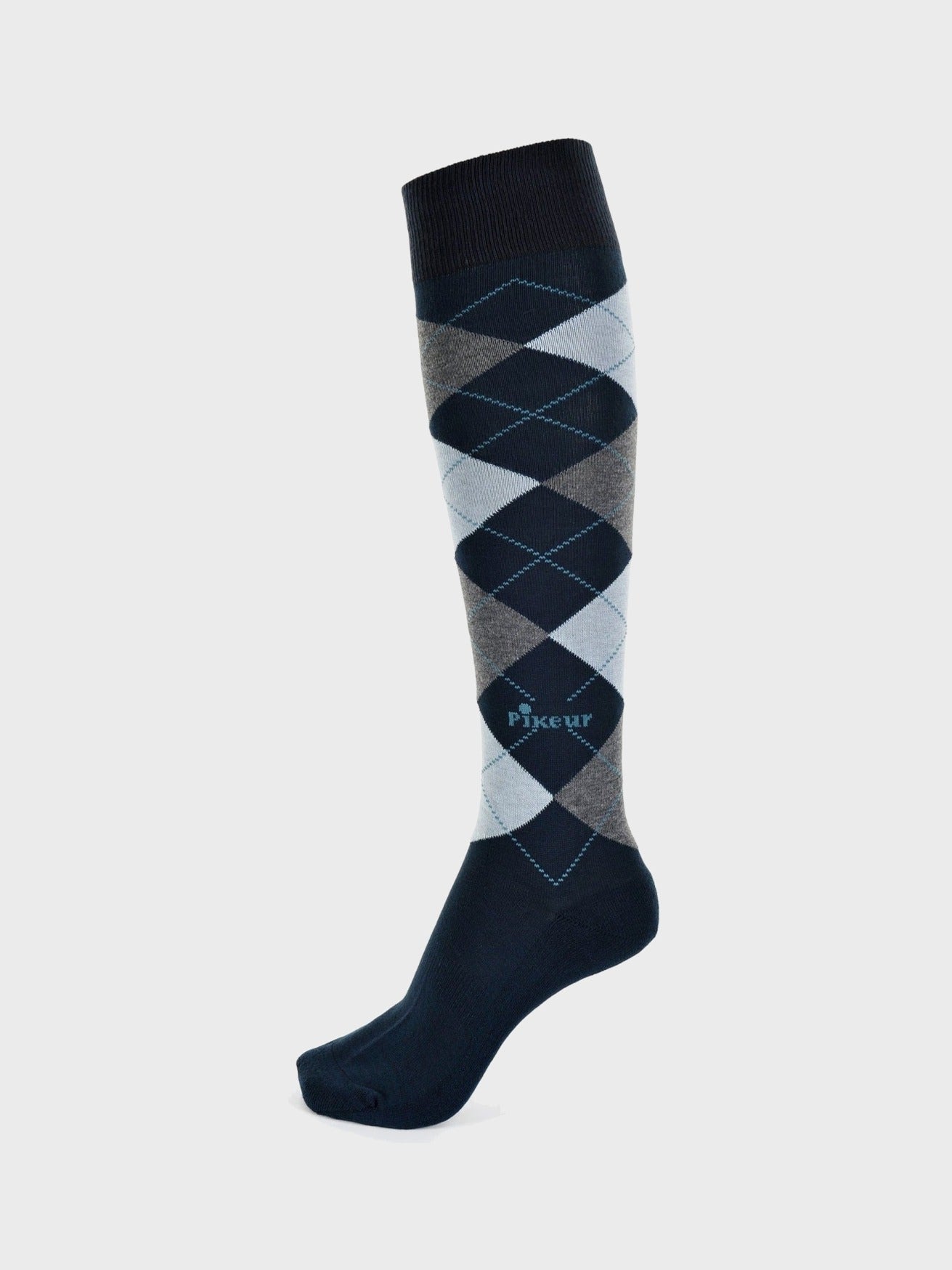 PIKEUR SKARPETY JEŹDZIECKIE CHECKED DESIGN UNISEX - Pikeur Equishop