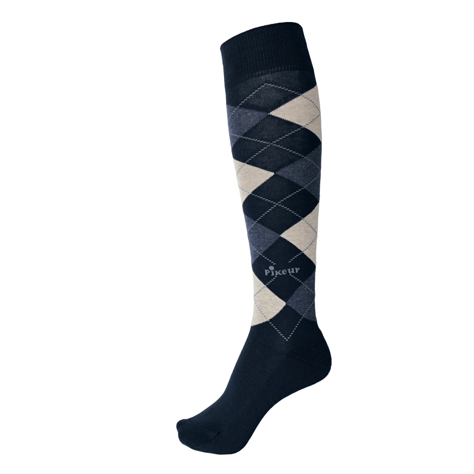 PIKEUR SKARPETY JEŹDZIECKIE CHECKED DESIGN UNISEX - Pikeur Equishop