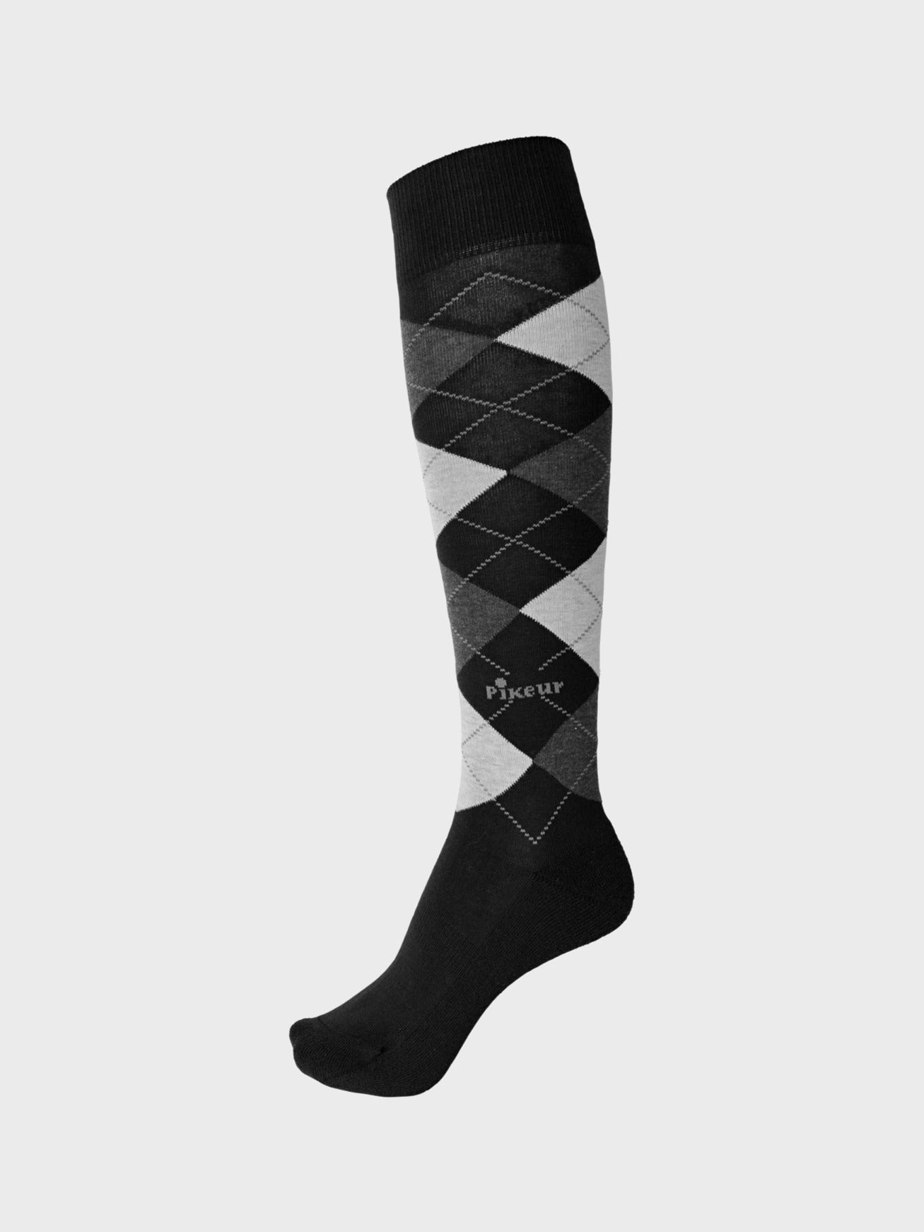 PIKEUR SKARPETY JEŹDZIECKIE CHECKED DESIGN UNISEX - Pikeur Equishop