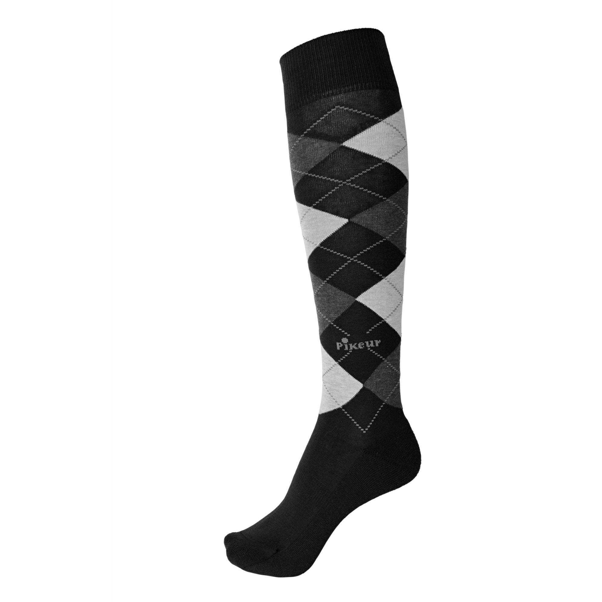 PIKEUR SKARPETY JEŹDZIECKIE CHECKED DESIGN UNISEX - Pikeur Equishop