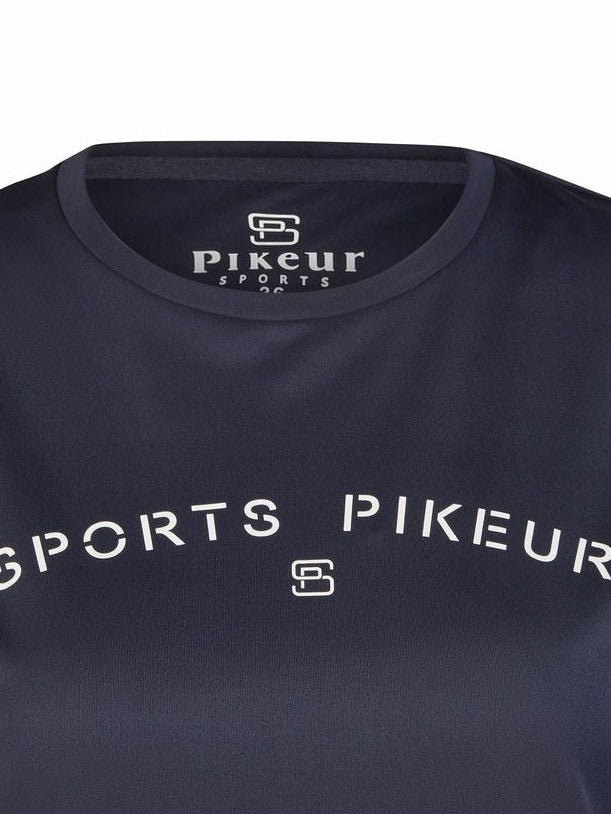 PIKEUR T - SHIRT JEŹDZIECKI Z LOGO DAMSKI SPORTS - Pikeur Equishop