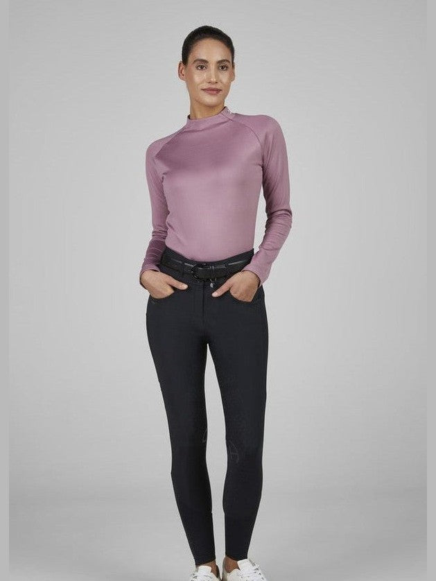 PIKEUR TRENINGOWA KOSZULKA JEŹDZIECKA ROLL NECK DAMSKA ATHLEISURE - Pikeur Equishop
