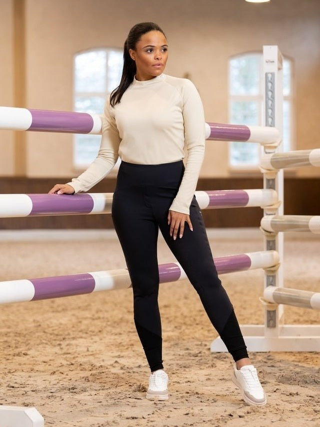 PIKEUR TRENINGOWA KOSZULKA JEŹDZIECKA ROLL NECK DAMSKA ATHLEISURE - Pikeur Equishop