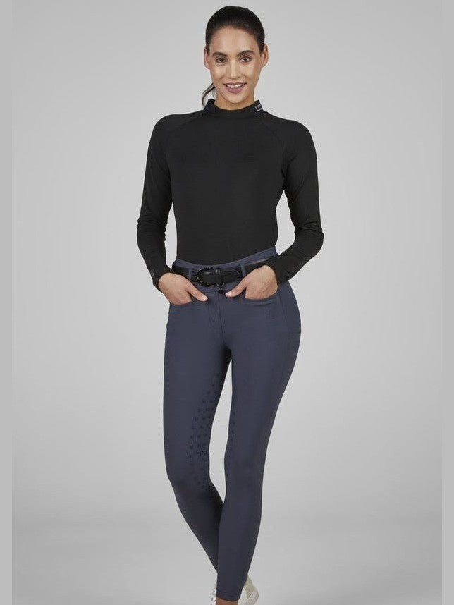 PIKEUR TRENINGOWA KOSZULKA JEŹDZIECKA ROLL NECK DAMSKA ATHLEISURE - Pikeur Equishop