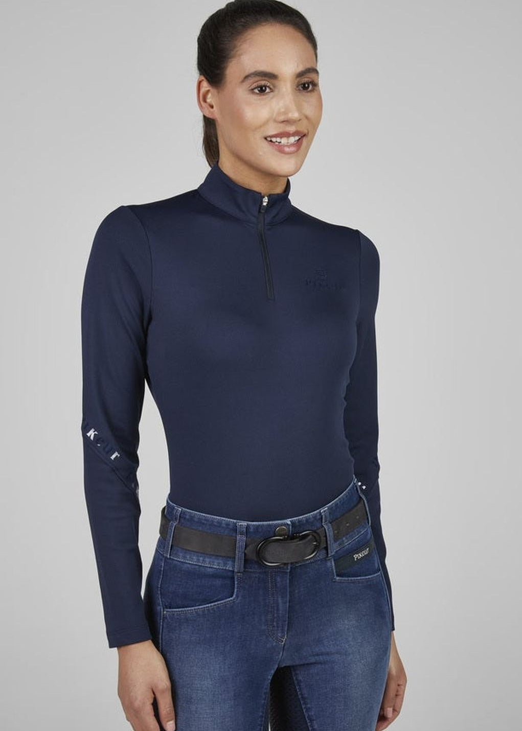 PIKEUR ROZPINANA KOSZULKA JEŹDZIECKA DAMSKA SPORTS