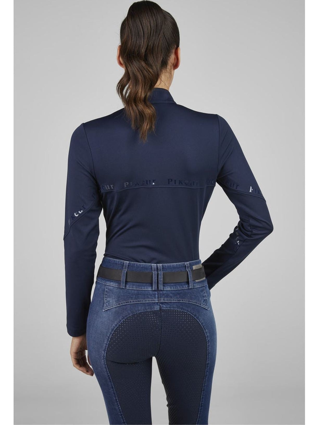 PIKEUR ROZPINANA KOSZULKA JEŹDZIECKA DAMSKA SPORTS